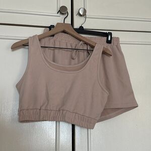Tan Loungewear Set